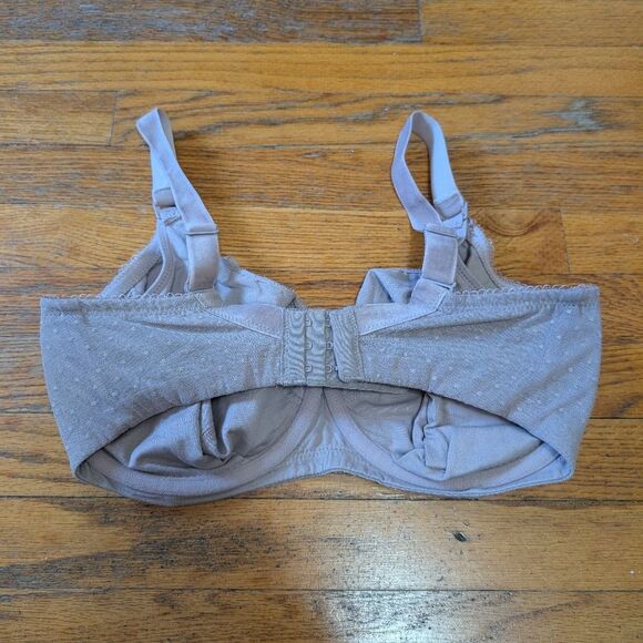 Cake Maternity TimTams Flexi-wire Nursing Bra In Taupe Polka Dot Infant Size 32H - Picture 4 of 6